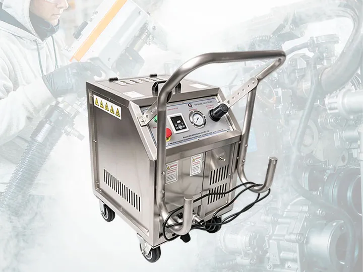 Stainless steel dry ice blasting machine