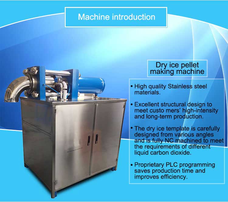 Dry ice pellet machine advantages 1