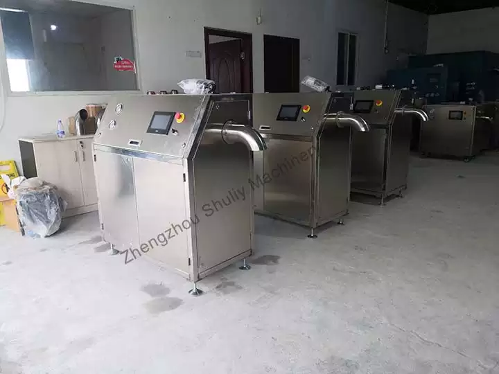 Shuliy dry ice making machine in Sri Lanka