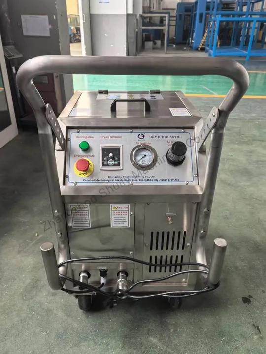 Stainless steel dry ice cleaning machine